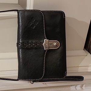 Black Patricia Nash Crossbody Purse/Wallet